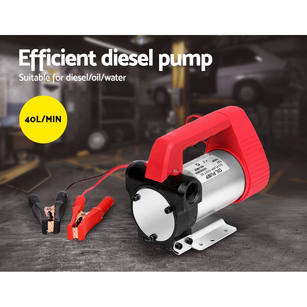 12V Electric Diesel Oil Bio-diesel Transfer Pump ShopFrenzy