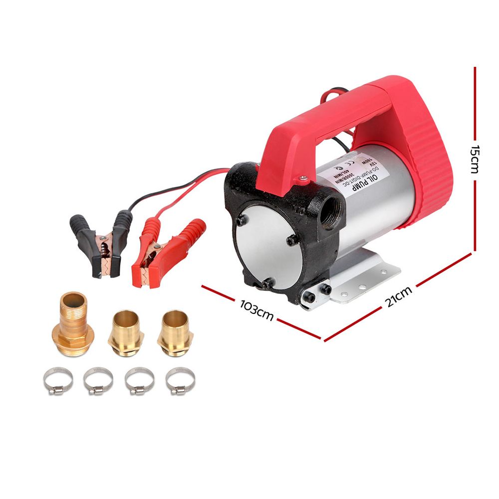 12V Electric Diesel Oil Bio-diesel Transfer Pump ShopFrenzy