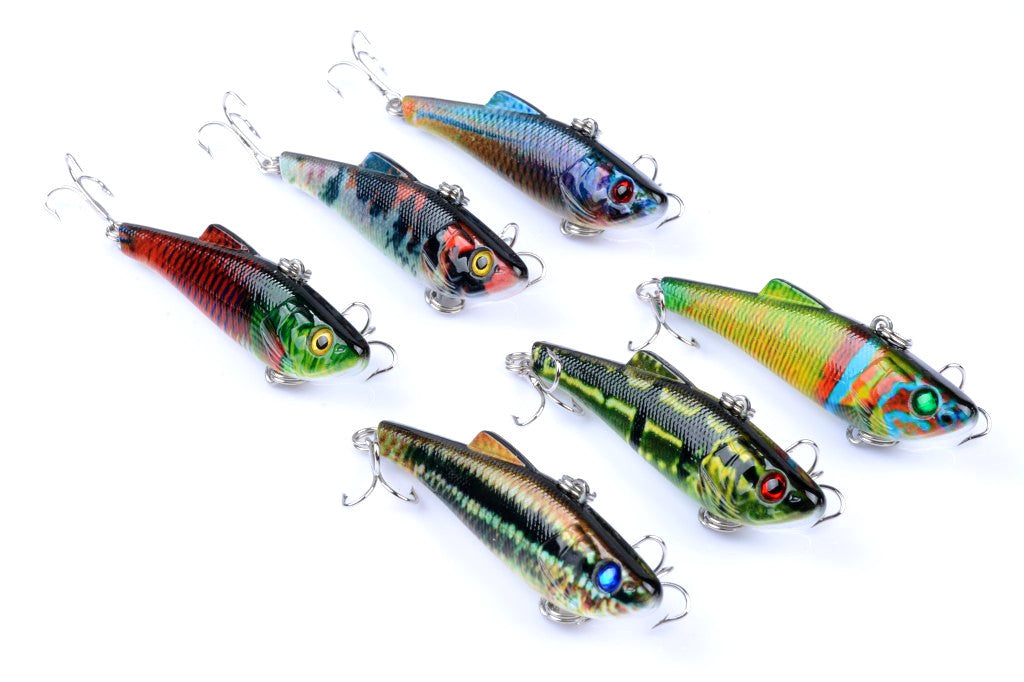 6X 4cm Popper Poppers Fishing Lure Lures Surface Tackle Fresh Saltwater ShopFrenzy