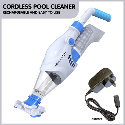 Aquajack 211 Cordless Rechargeable Spa and Pool Vacuum Cleaner ShopFrenzy