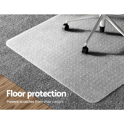 Artiss Chair Mat Carpet Floor Protectors PVC Home Office Room Mats 120x90 cm ShopFrenzy