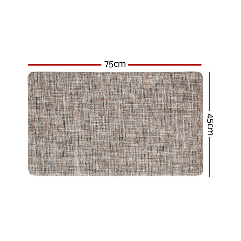 Artiss Kitchen Mat Non-slip 45 x 75 Textilene Anti Fatigue Floor Rug Home Carpet ShopFrenzy