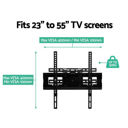 Artiss TV Wall Mount Bracket Tilt Swivel Full Motion Flat Slim LED LCD 23 32 42 50 55 inch ShopFrenzy