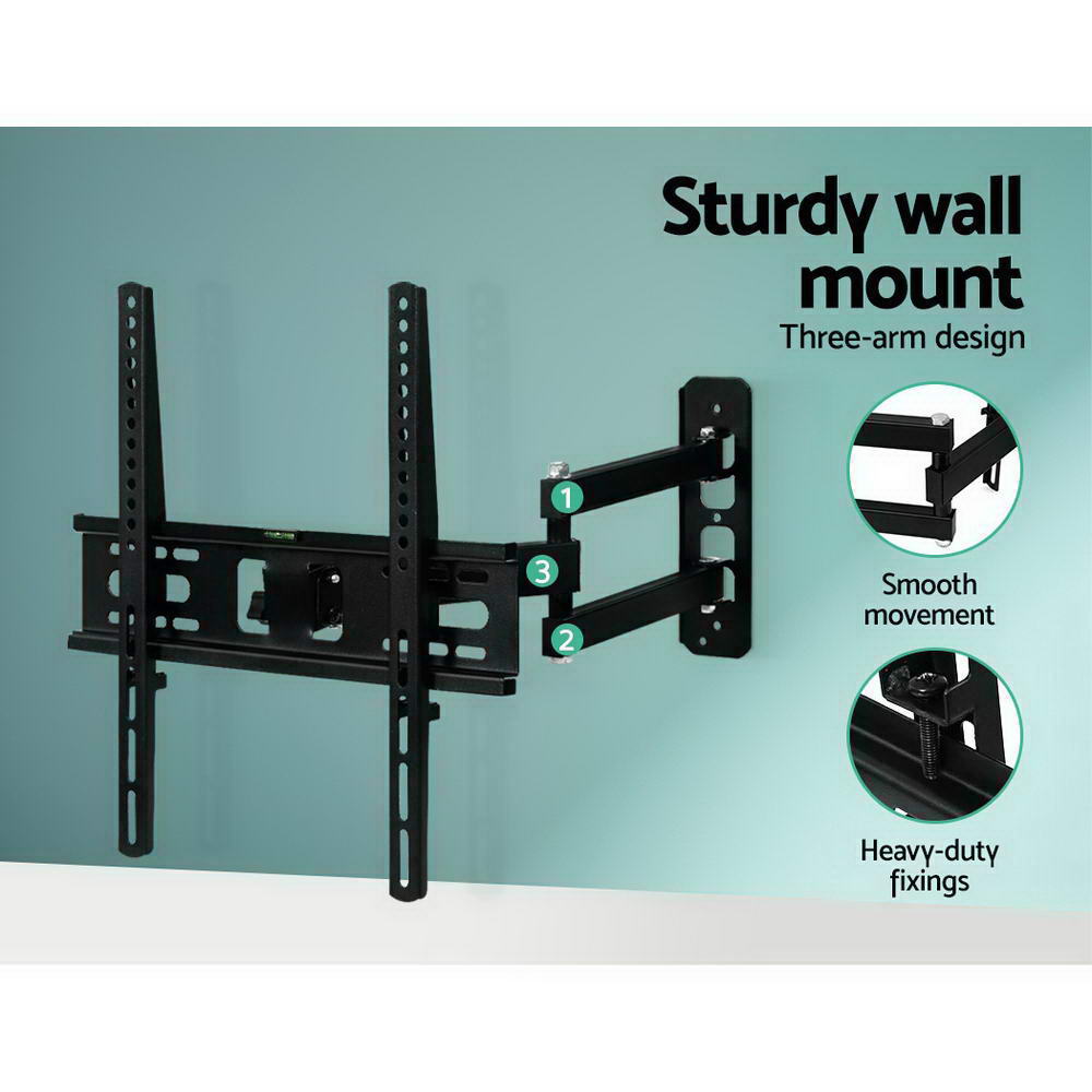 Artiss TV Wall Mount Bracket Tilt Swivel Full Motion Flat Slim LED LCD 23 inch to 55 inch ShopFrenzy