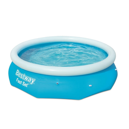 Bestway Above Ground Swimming Pool 305x76cm Fast Set Pool Family ShopFrenzy