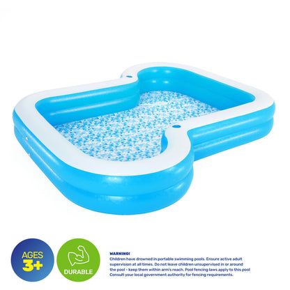 Bestway Inflatable Sunsational Family Pool Mosaic Printed Base 1207L ShopFrenzy