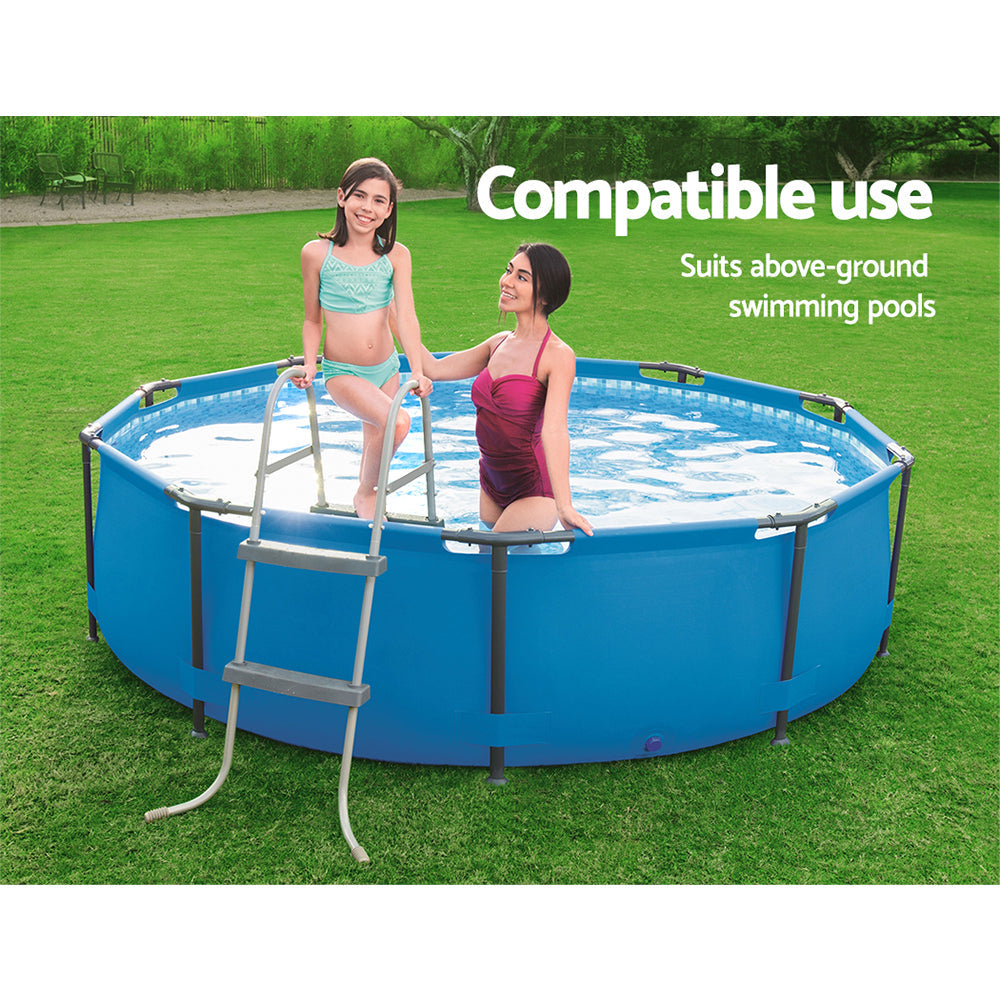 Bestway Ladder Above Ground Swimming Pools 84cm 32 inch Deep Removable Steps ShopFrenzy