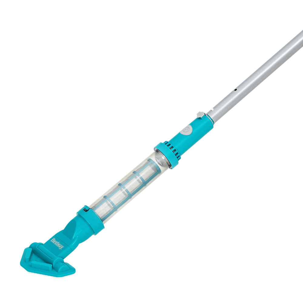 Bestway Pool Cleaner Cordless with Pole Swimming Pool Automatic Vacuum 2.5M ShopFrenzy