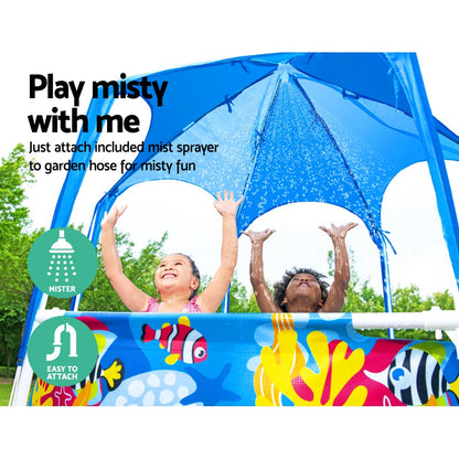 Bestway Swimming Pool Above Ground Plays Kids Steel Pro&trade; Mist Shade Pools ShopFrenzy