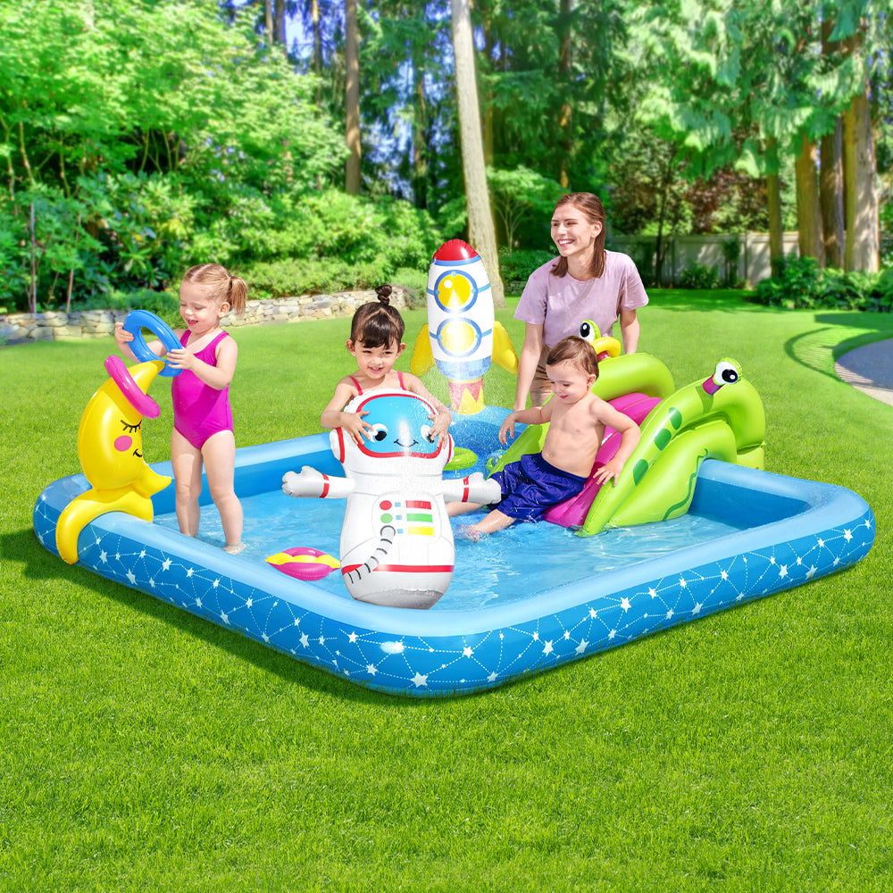 Bestway Swimming Pool Kids Play Above Ground Toys Inflatable Pools 2.3 X2M ShopFrenzy