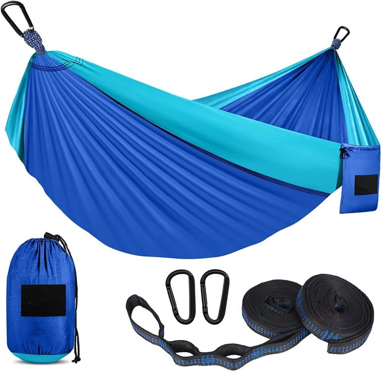 Blue Camping Hammock ShopFrenzy