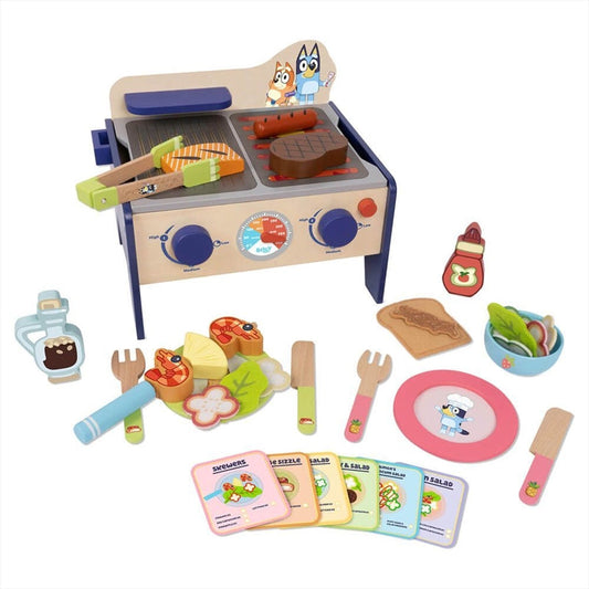 Bluey BBQ and Salad Playset ShopFrenzy