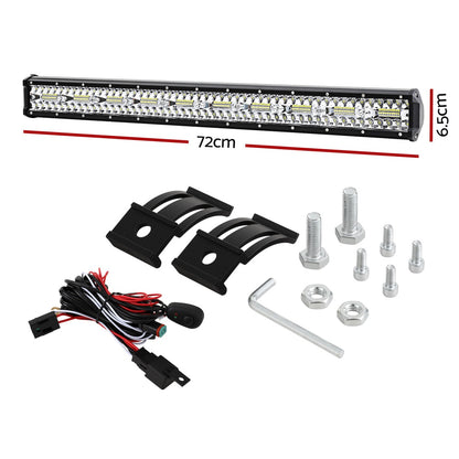 Giantz LED Driving Light 28 Inch Flood Spot Light Bar Driving Lamp Offroad Truck