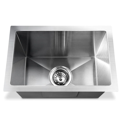 Cefito 30cm x 45cm Stainless Steel Kitchen Sink Under/Top/Flush Mount Silver ShopFrenzy