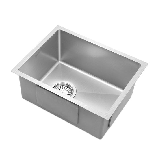 Cefito 34cm x 44cm Stainless Steel Kitchen Sink Under/Top/Flush Mount Silver ShopFrenzy