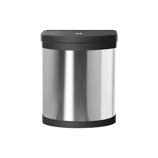 Cefito Kitchen Swing Out Pull Out Bin Stainless Steel Garbage Rubbish Can 12L ShopFrenzy