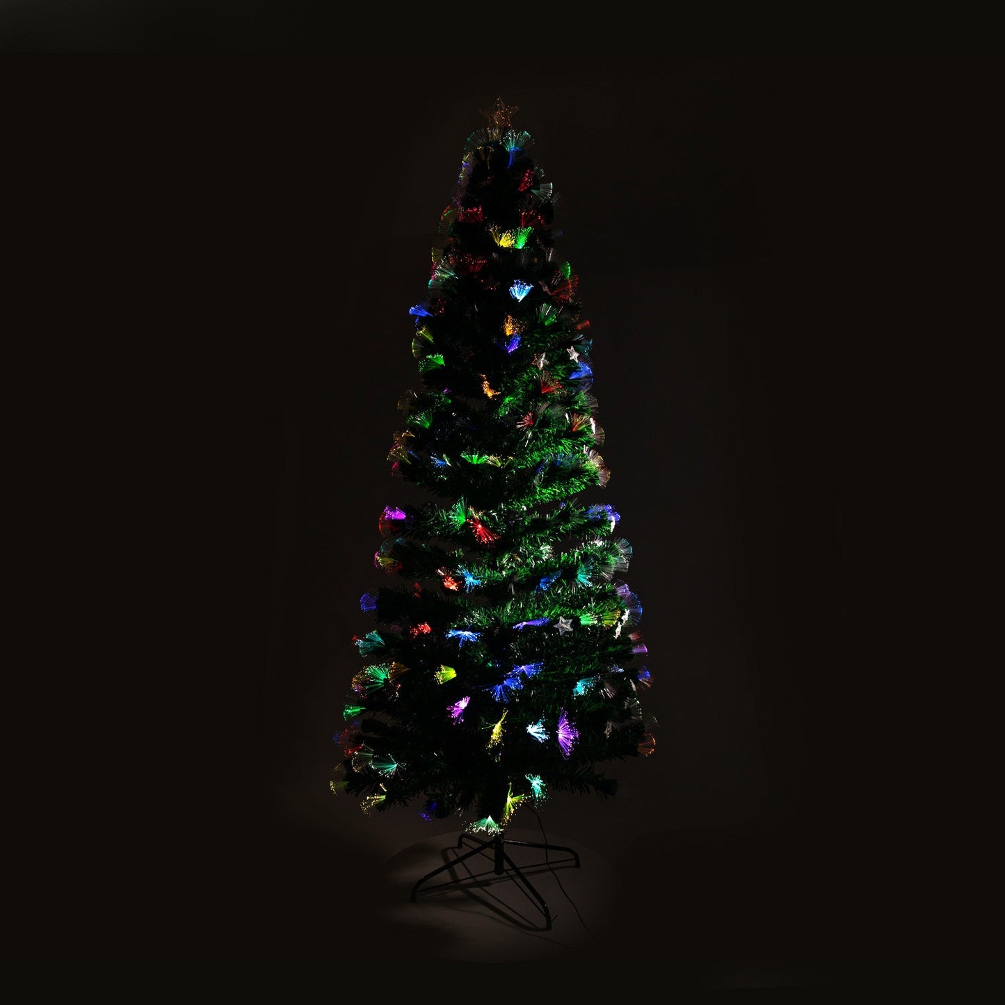 Christabelle 1.2m Enchanted Pre Lit Fibre Optic Christmas Tree Stars Xmas Decor ShopFrenzy