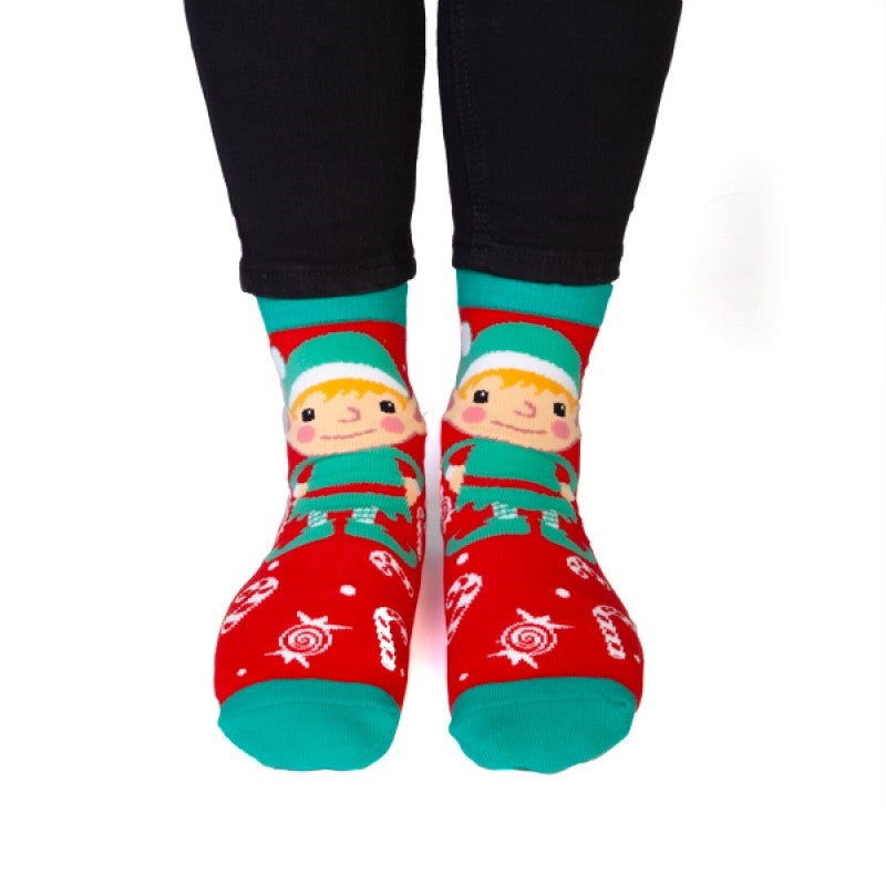 Christmas Elf Feet Speak Socks ShopFrenzy