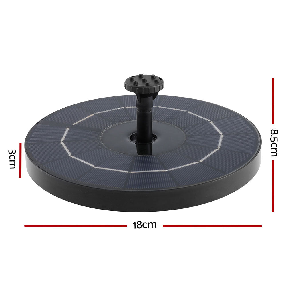 Gardeon Floating Solar Pond Water Fountain Pump Submersible Fountains 250L/H