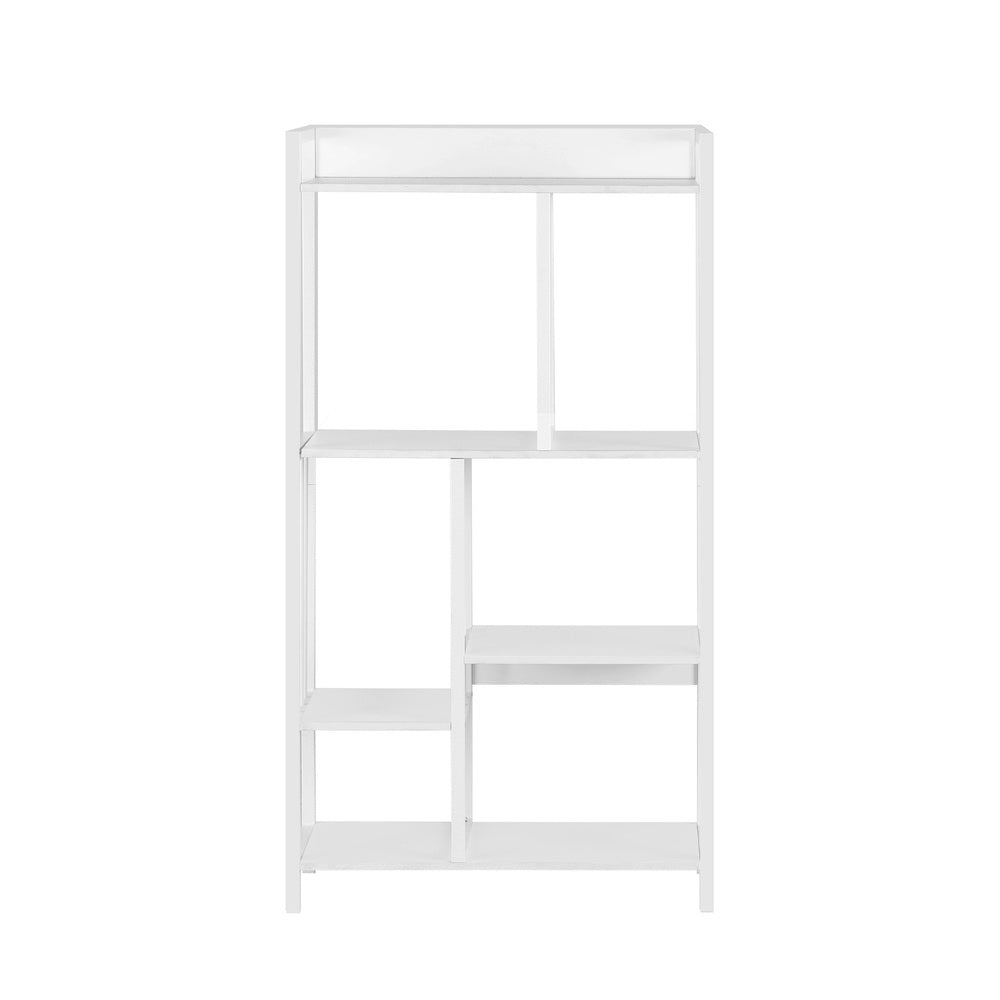 Artiss Bookshelf Display Shelves 5 Tiers 120cm White