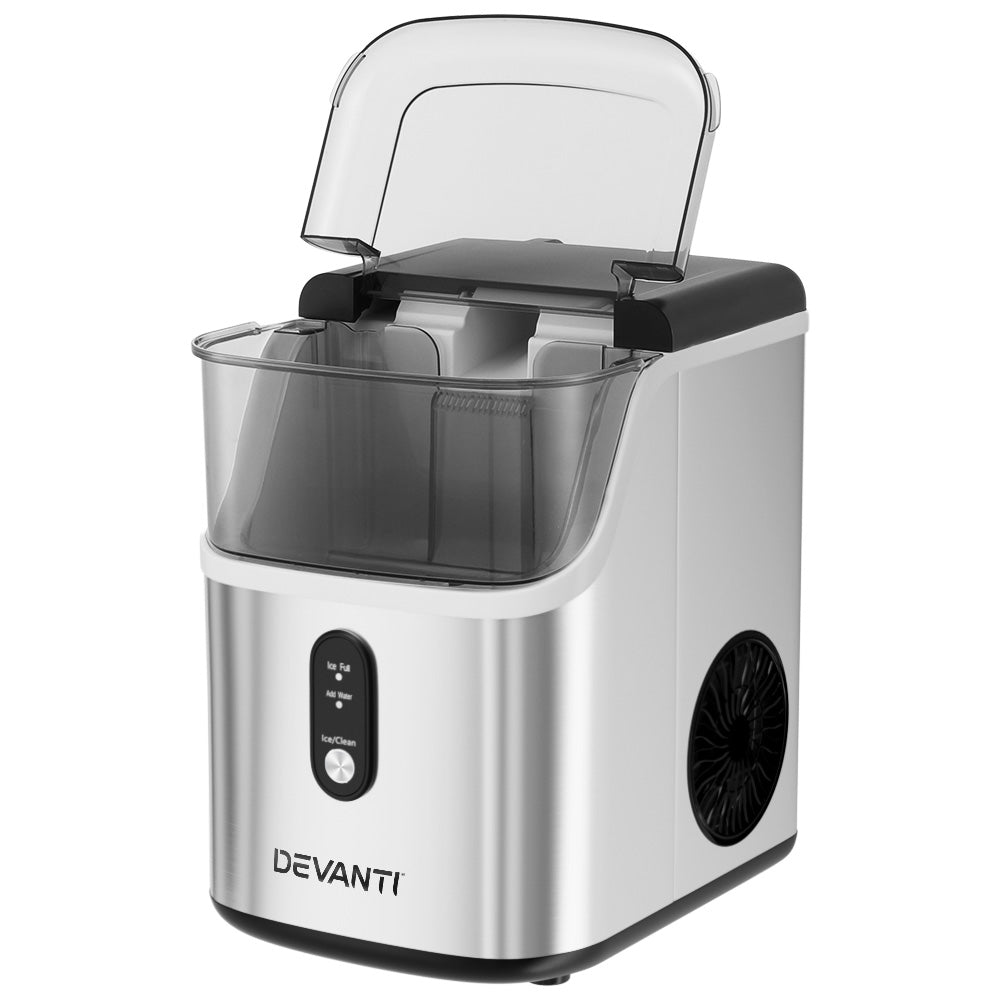 Devanti Ice Maker Machine 15kg Nugget Ice Cube