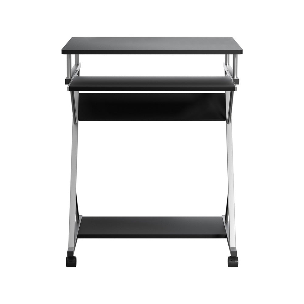 Artiss Computer Desk Keyboard Tray Shelf Black 60CM