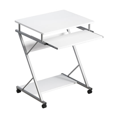 Artiss Computer Desk Keyboard Tray Shelf White 60CM