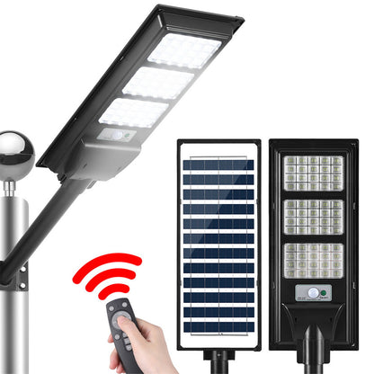 Leier 240 LED Solar Street Light Flood Motion Sensor Remote