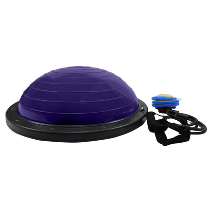 Powertrain Fitness Yoga Ball Home Gym Workout Balance Trainer Purple