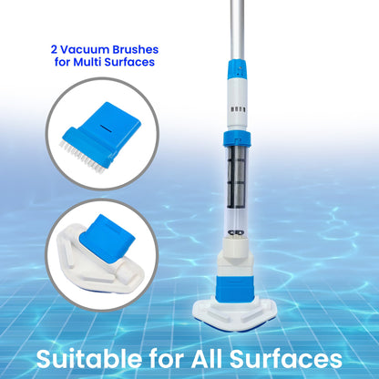 Aquajack 127 Portable Rechargeable Spa and Pool Vacuum Cleaner