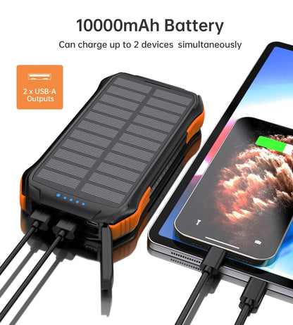 CHOETECH B659 10000mAh Solar Power Bank