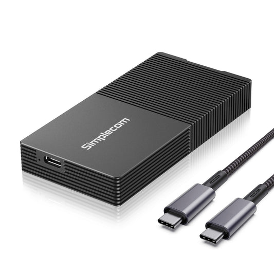 Simplecom SE640 USB4 to NVMe M.2 SSD USB-C Enclosure 40Gbps