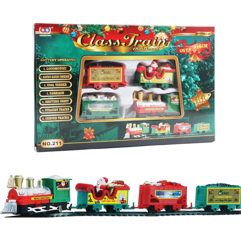 Realistic Christmas Electric Train Set