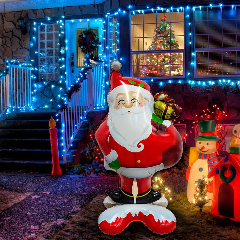 Extra Large Standing Santa Claus Foil Balloon