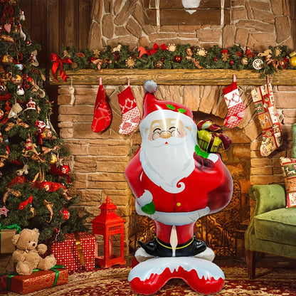 Extra Large Standing Santa Claus Foil Balloon