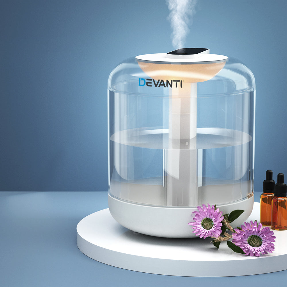 Devanti Aroma Diffuser Aromatherapy Humidifier 1L