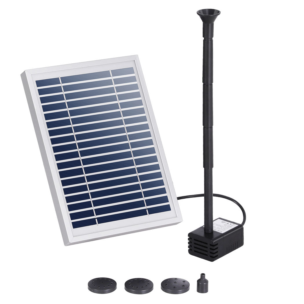 Gardeon Solar Pond Pump Submersible Water Fountain Kit 4.4FT