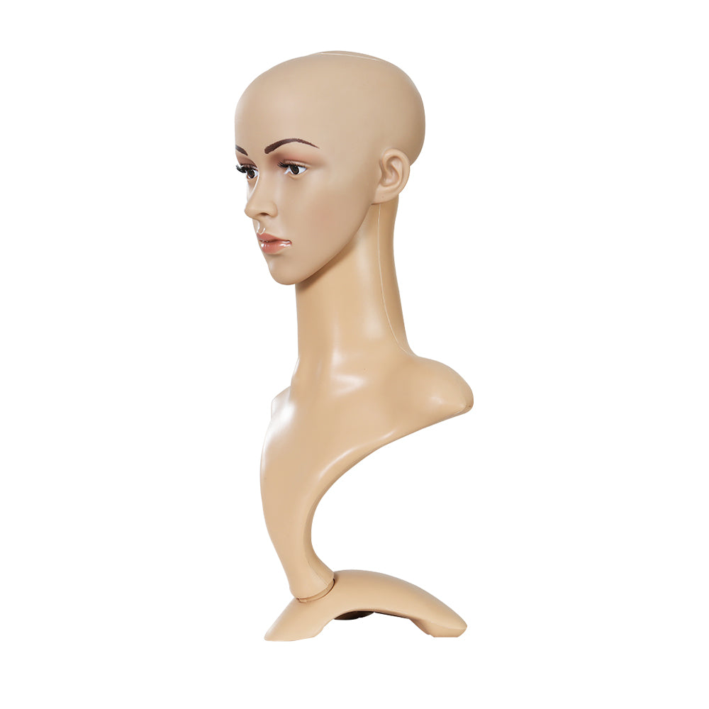 Embellir Female Mannequin Head Dummy Model Display Shop Stand Professional Use