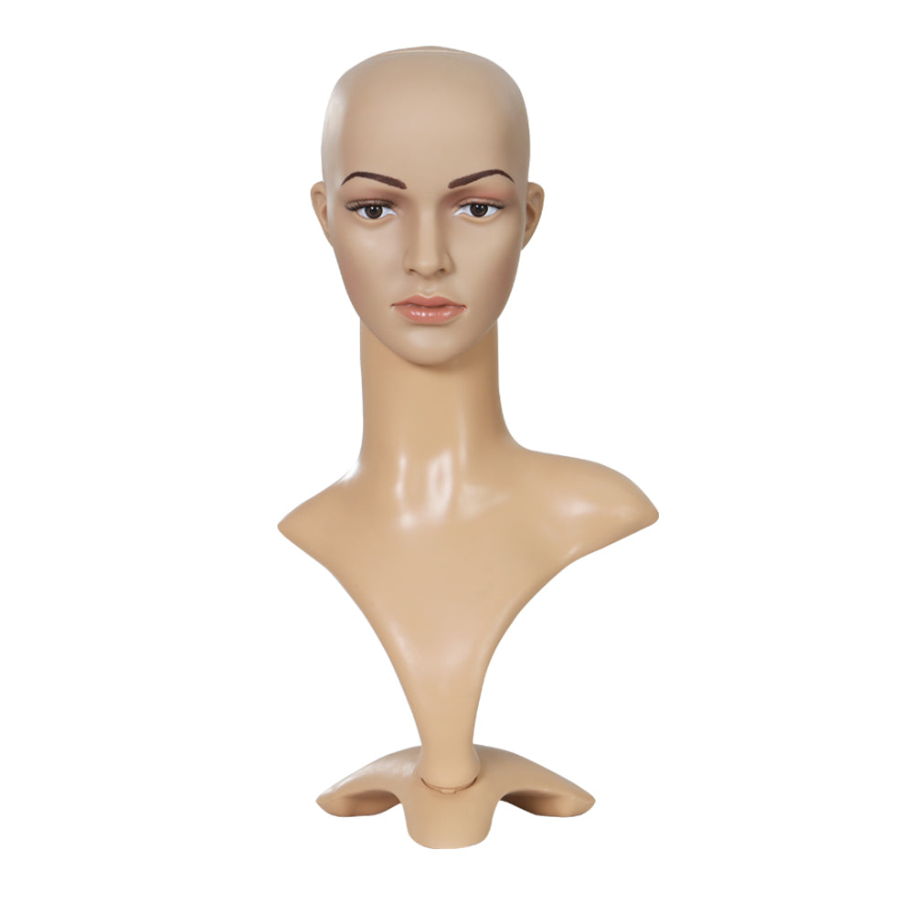 Embellir Female Mannequin Head Dummy Model Display Shop Stand Professional Use