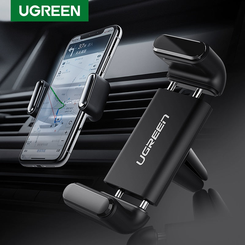 UGREEN Air Vent Car Mount Phone Holder (Black) - 30798