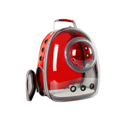 Floofi Space Capsule Backpack - Model 2 (Red)