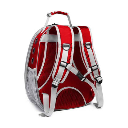 Floofi Space Capsule Backpack - Model 2 (Red)