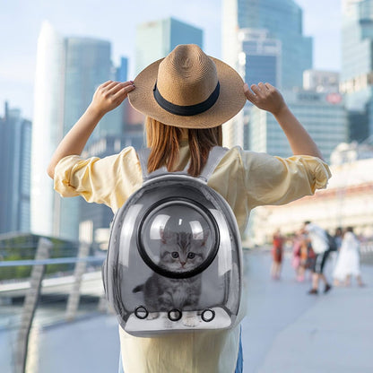 Floofi Space Capsule Backpack - Model 2 (Grey)