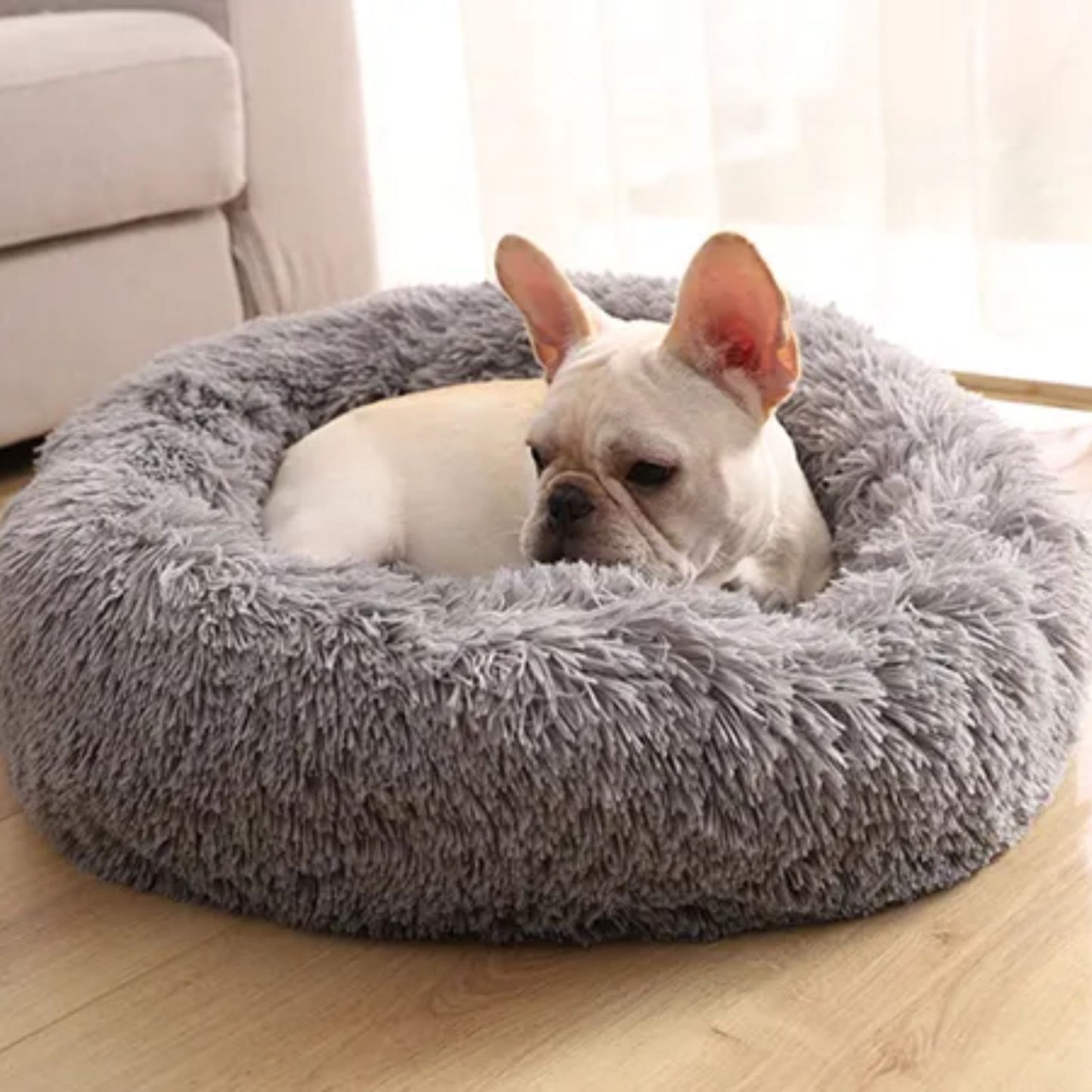 Floofi Pet Bed 80cm(light Grey colour 8)