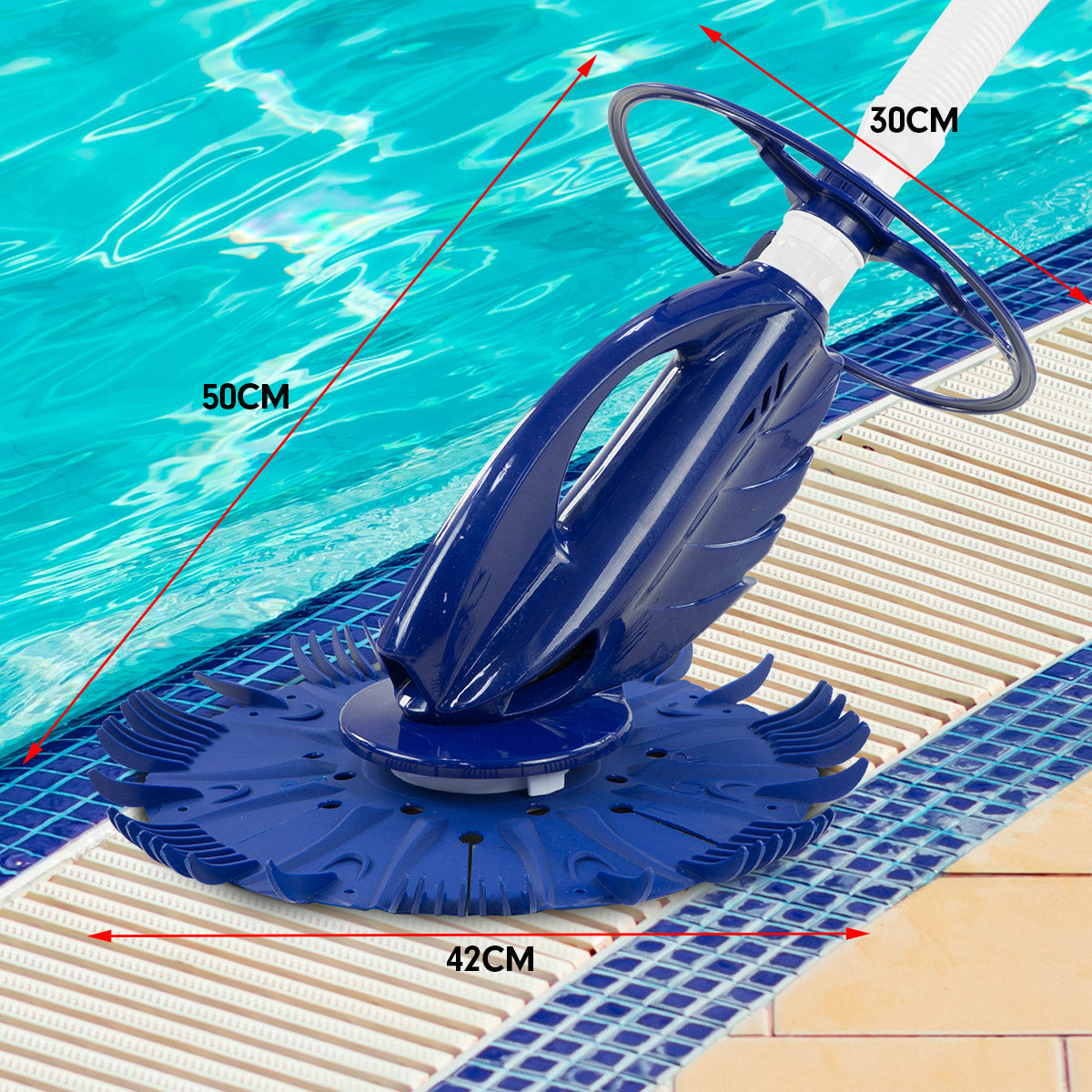 HydroActive Automatic Swimming Pool Vacuum Cleaner Leaf Eater ABS Diaphragm