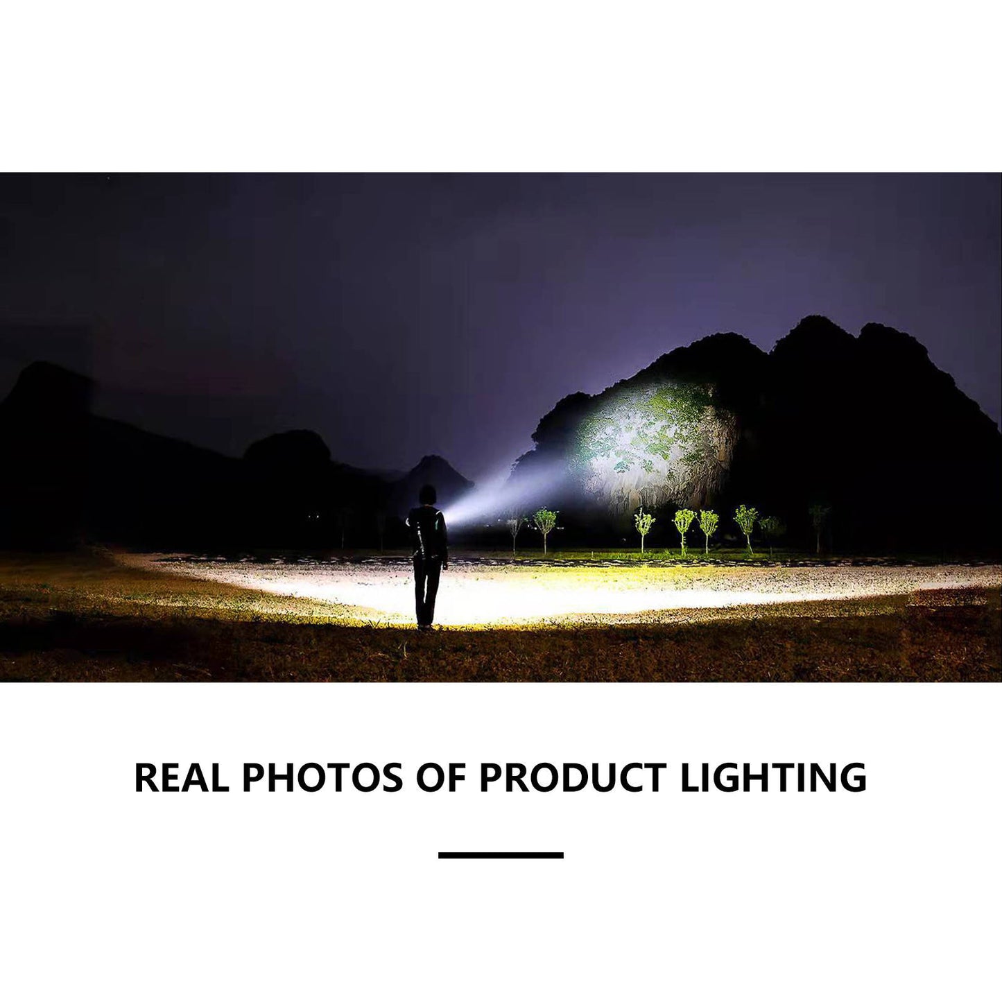 Mountgear Rechargeable Portable Small Flashlight Side Light Outdoor Cycling Flashlight